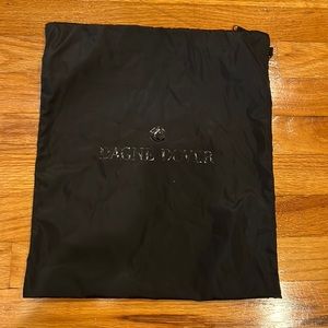 Dance Dover Black Nylon Zip Dust Bag